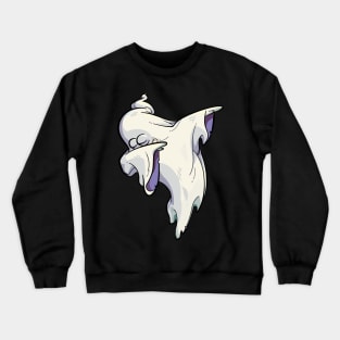 Halloween Dabbing Ghost Crewneck Sweatshirt